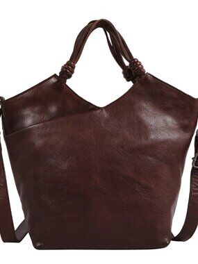 Latico Leathers Nash Tote Crossbody Brown NEW